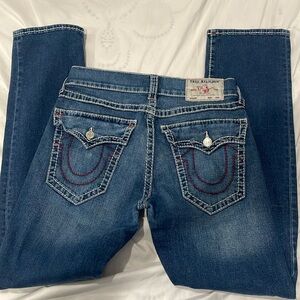 True Religion Mens straight leg jeans